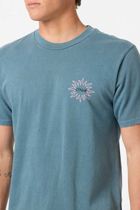 O'Neill OG Sun Palm Tee-Aegean Blue