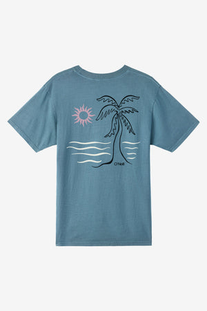 O'Neill OG Sun Palm Tee-Aegean Blue