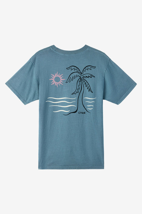 O'Neill OG Sun Palm Tee-Aegean Blue