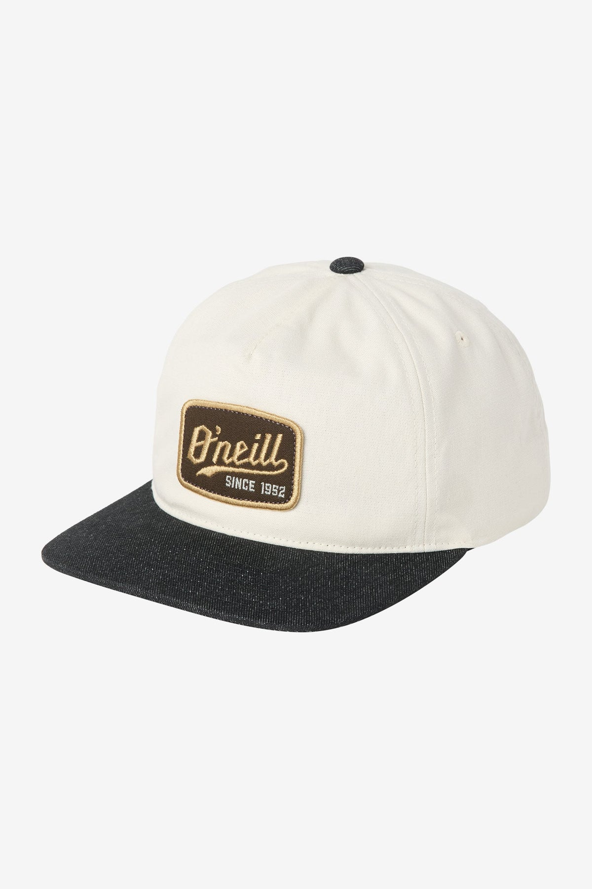 O'Neill Wrangled Snapback Hat-Cream