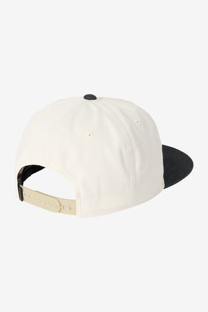 O'Neill Wrangled Snapback Hat-Cream