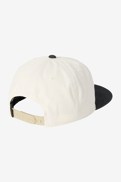 O'Neill Wrangled Snapback Hat-Cream