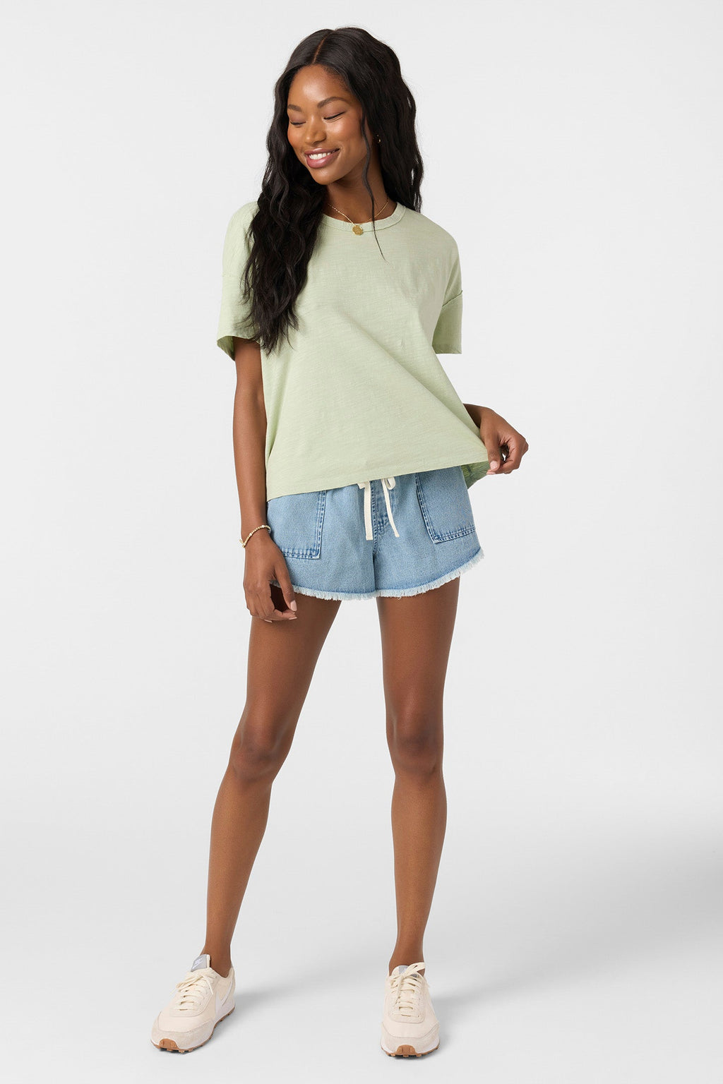 O'Neill Wavelength Relaxed Tee-Seafoam