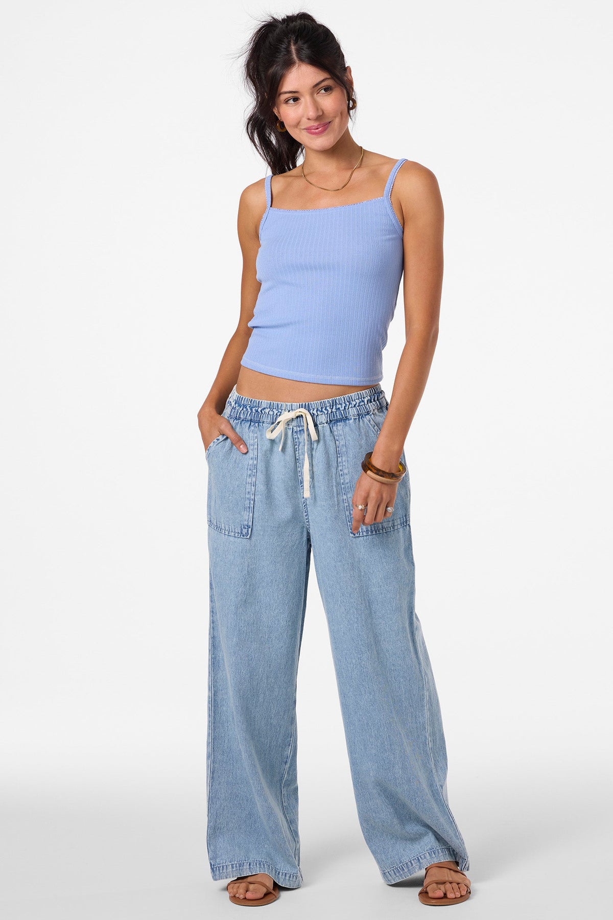O'Neill Sevie Denim Pants-Drifter