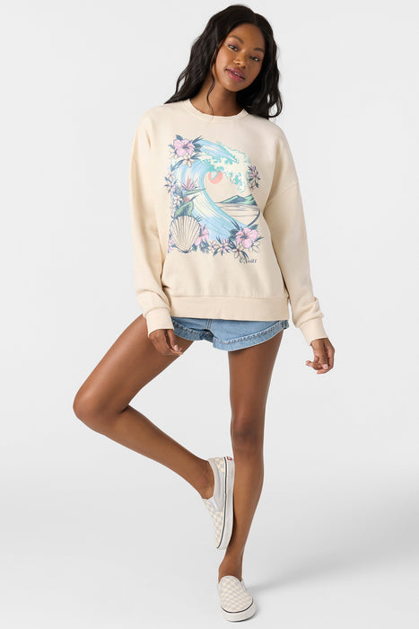 O'Neill Solis Crew Sweatshirt-Tapioca