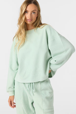 O'Neill Wavelength Crew Sweatshirt-Seafoam