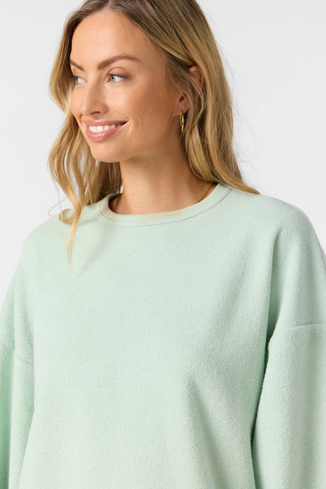 O'Neill Wavelength Crew Sweatshirt-Seafoam