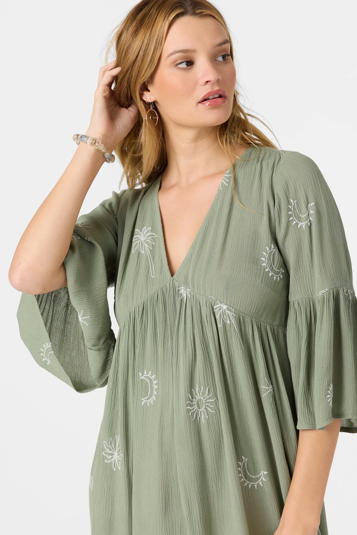 O'Neill Pennie Dress-Sea Spray