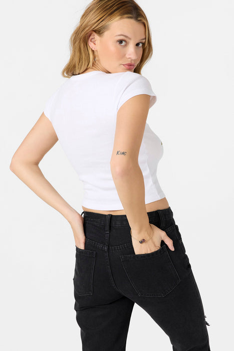 O'Neill Costa Palms Tee-White