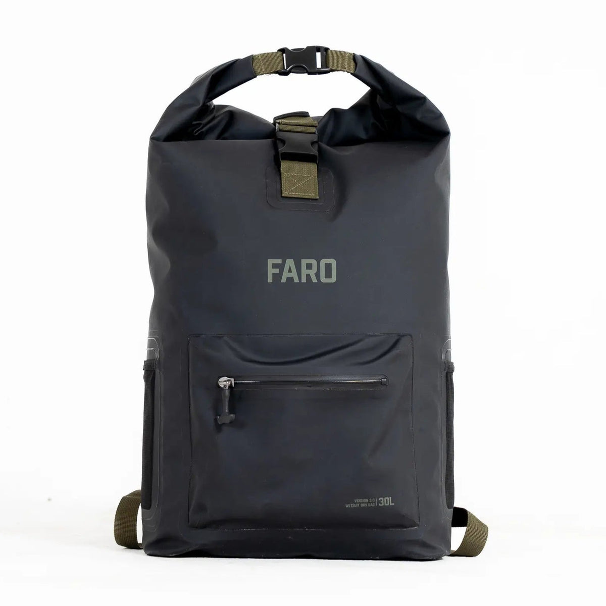 FARO Wetsuit 30L Dry Backpack-Black/Olive
