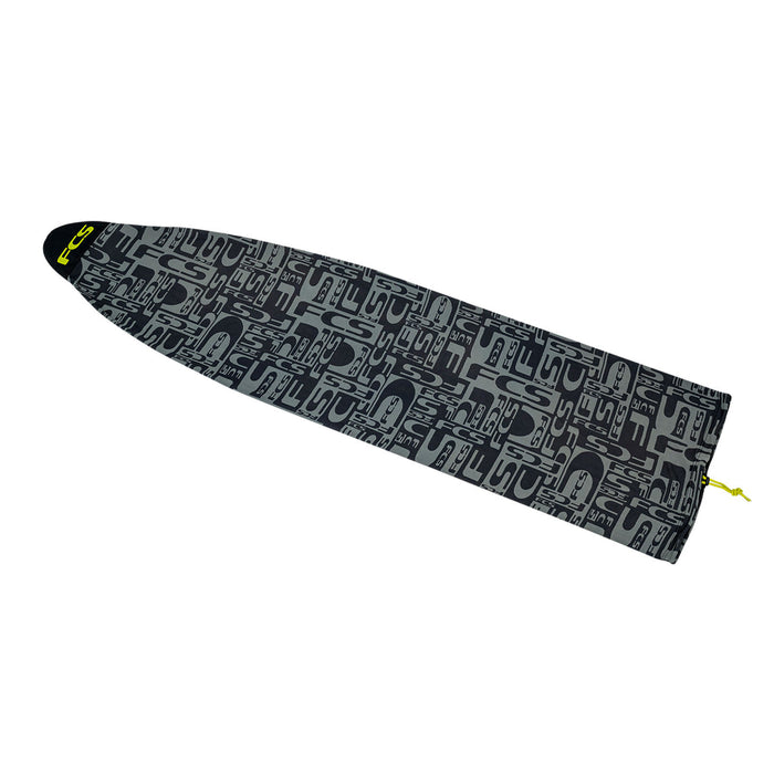FCS Stretch All Purpose Boardbag-Monogram Coal/Lime
