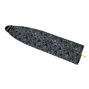 FCS Strech Mid-Length Boardbag-Coal/Lime