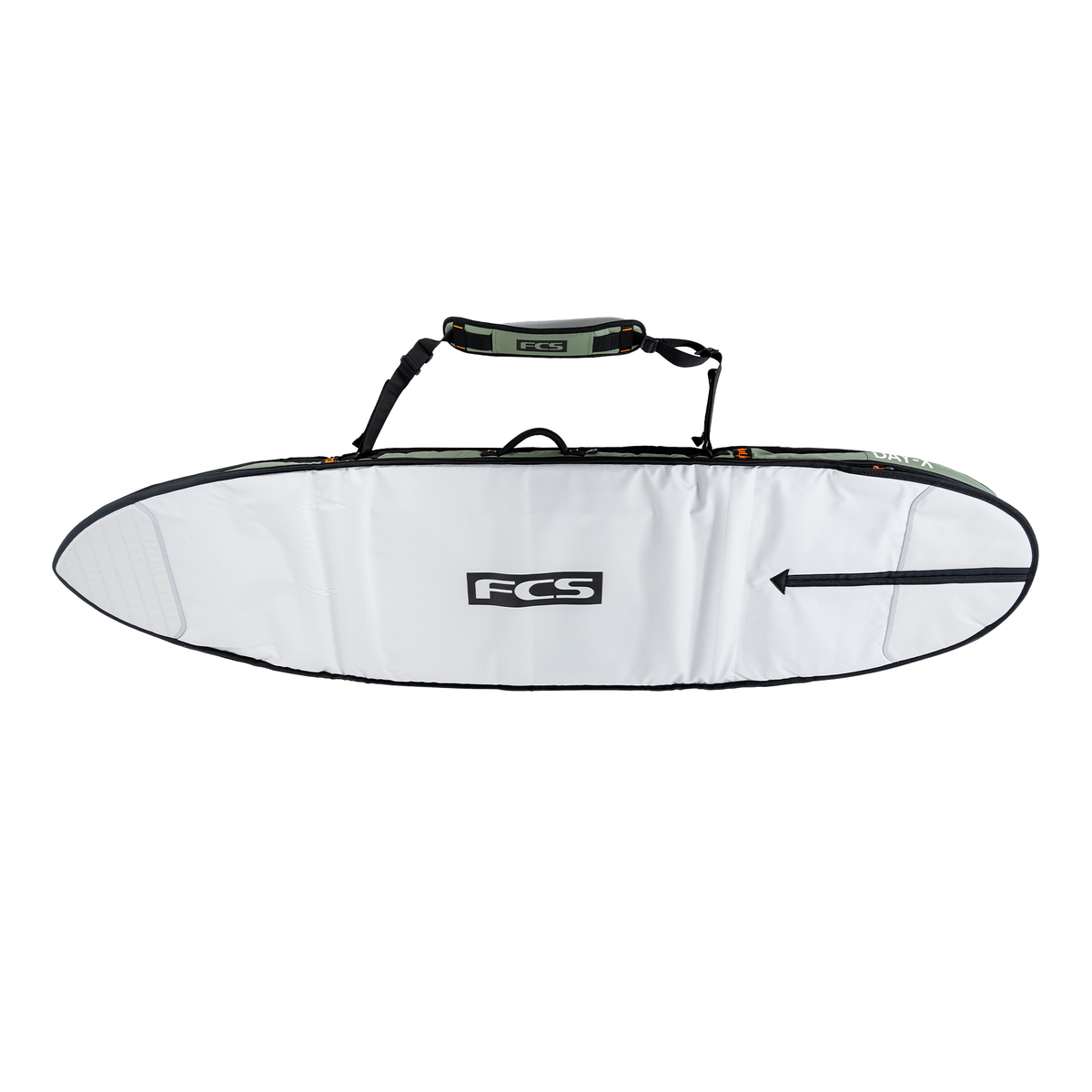FCS Day-X Mid-Length Boardbag-Alpine