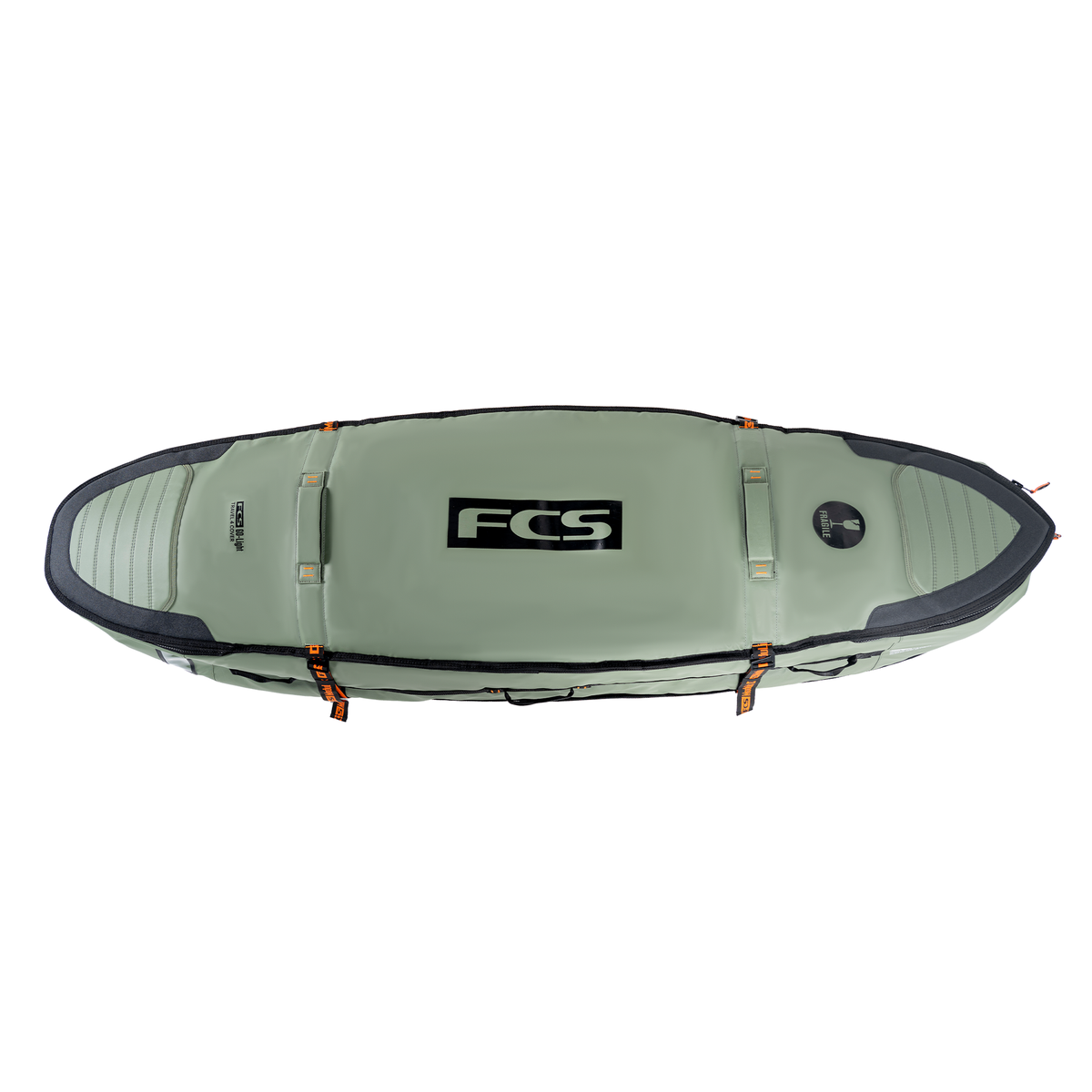 FCS Travel 2 Mid-Length Boardbag-Alpine