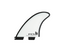 FCS II Harley Mid PC Quad Rear Fin Set-White-Large