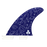 FCS II Channel Islands Solution PC Quad Rear Fin Set-Blue-Medium