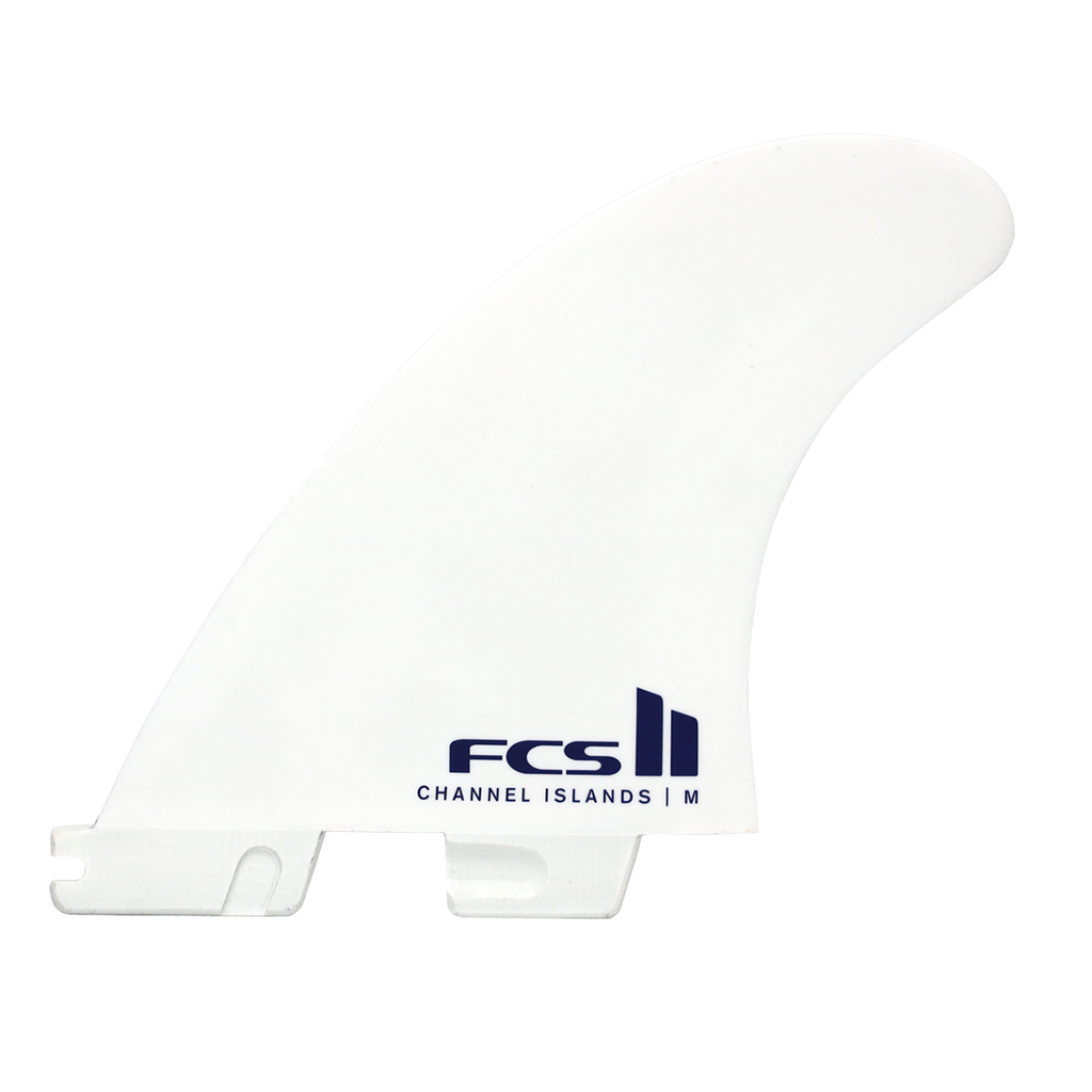 FCS II Channel Islands Solution PC Tri Fin Set-Blue-Large