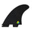 FCS II CI Upright PC Tri Fin Set-Black-Medium