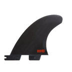 FCS II H4 Quad Rear Fin Set-Smoke-Medium