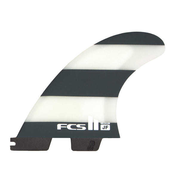 FCS II JEREMY FLORES TRI FIN ジェレミーフローレス FCS II Jeremy Flores PC Tri Fin Set-Black/White-Large — REAL