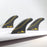FCS II JS PC Tri Fin Set-Black-Large