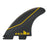 FCS II JS PC Tri Fin Set-Black-Large