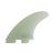 FCS II Mid Carver PG 2+1 Fin Set-Clear-X-Large