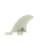 FCS II Mid Side Byte PG Fin Set-Clear-3.6"