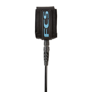 FCS All Round Classic Leash-Trainquil Blue/Black-6' x 7mm