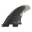 FCS II Performer PC Carbon Tri Fin Set-Trainquil Blue