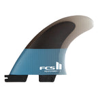 FCS II Performer PC Quad Fin Set-Tranquil Blue-Large