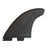 FCS II Mick Fanning PC Twin Fin Set-Black-X-Large