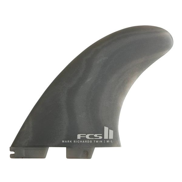FCS II MR Neo GLass 2+1 Fin Set-Smoke Swirl — REAL Watersports