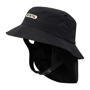 FCS Essential Surf Bucket Hat-Black