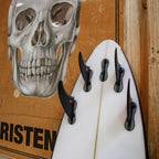FCS II Christenson PG Tri/Quad Fin Set-Black-Large