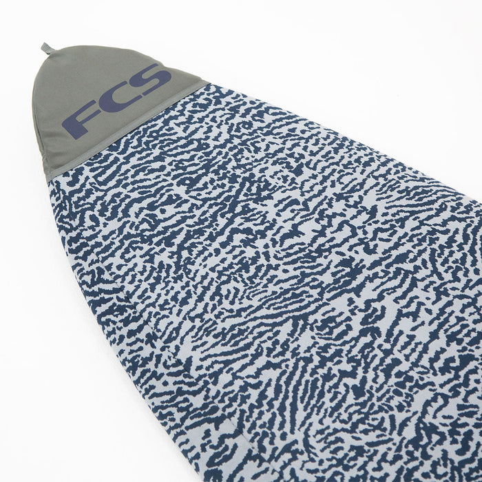FCS Stretch Fun Board Boardbag-Tranquil Blue