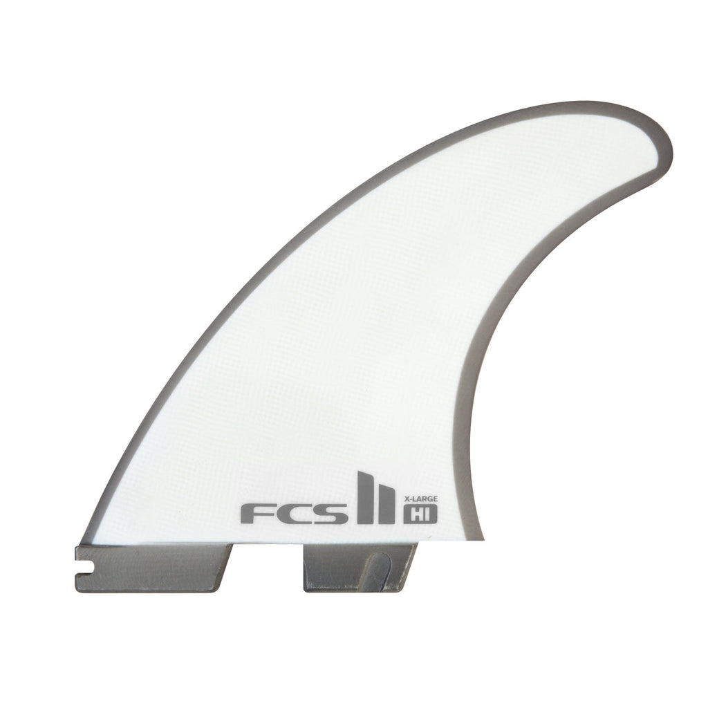 FCS Harley Longboard PC Tri Fin Set-Cool Grey-XX-Large