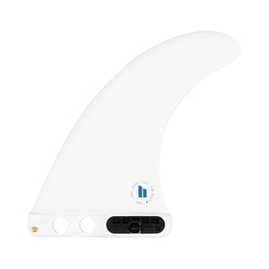 FCS Skindog PC Single Fin-White-7"