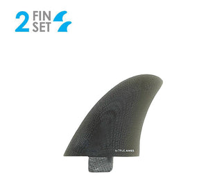 True Ames Pavel Canards FCS Fiberglass Fin Set-Smoke