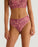 Free Fly Wavebound High Waisted Bottom-Cosmic Bloom Plum
