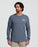 Free Fly First and Last L/S Tee-Heather Storm Cloud