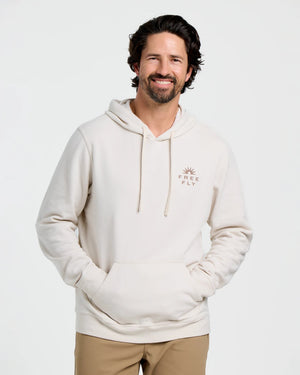 Free Fly Early Riser Fleece Hooded Sweatshirt-Birch