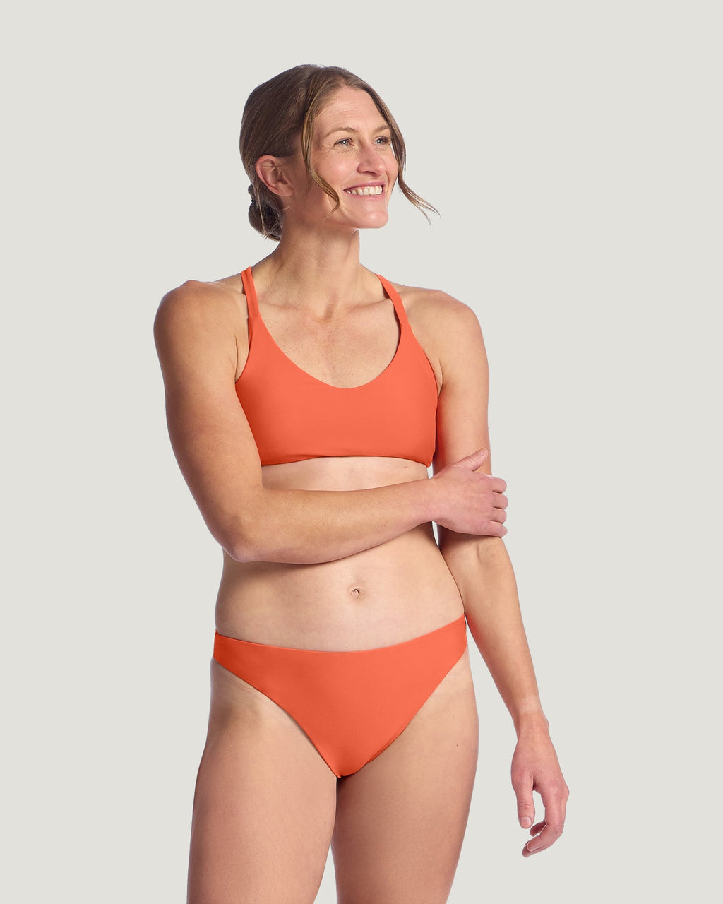 Free Fly Wavebound Cross-Tie Top-Flamingo