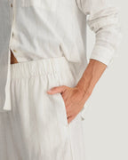 Free Fly Sullivan's Pants-Dash Vertical Stripe Sea Salt