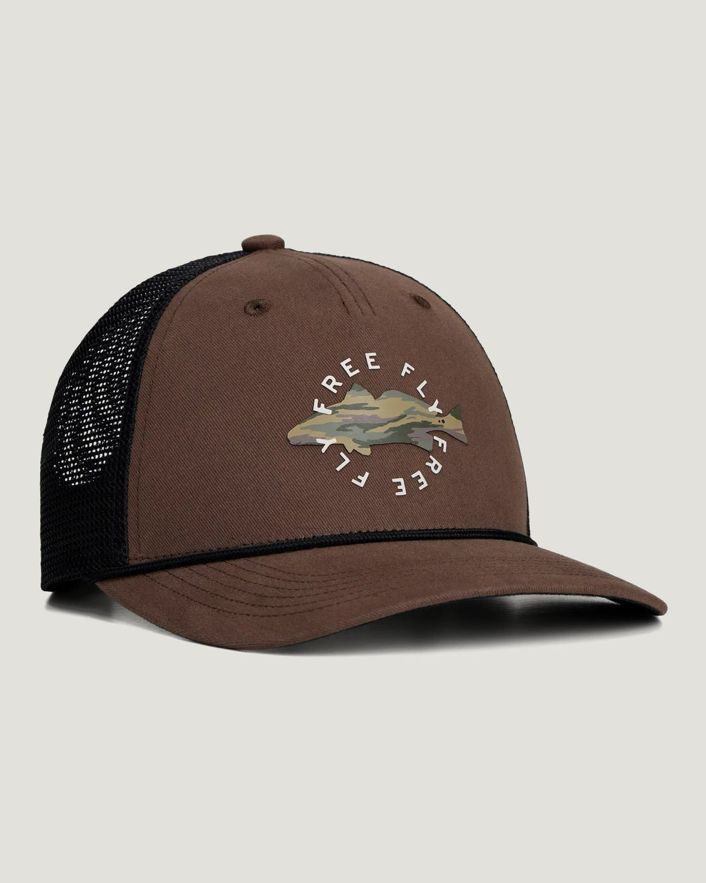 Free Fly Target Species Trucker Hat-Tobacco