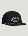 Free Fly Gear & Goods Flat Brim Hat-Black