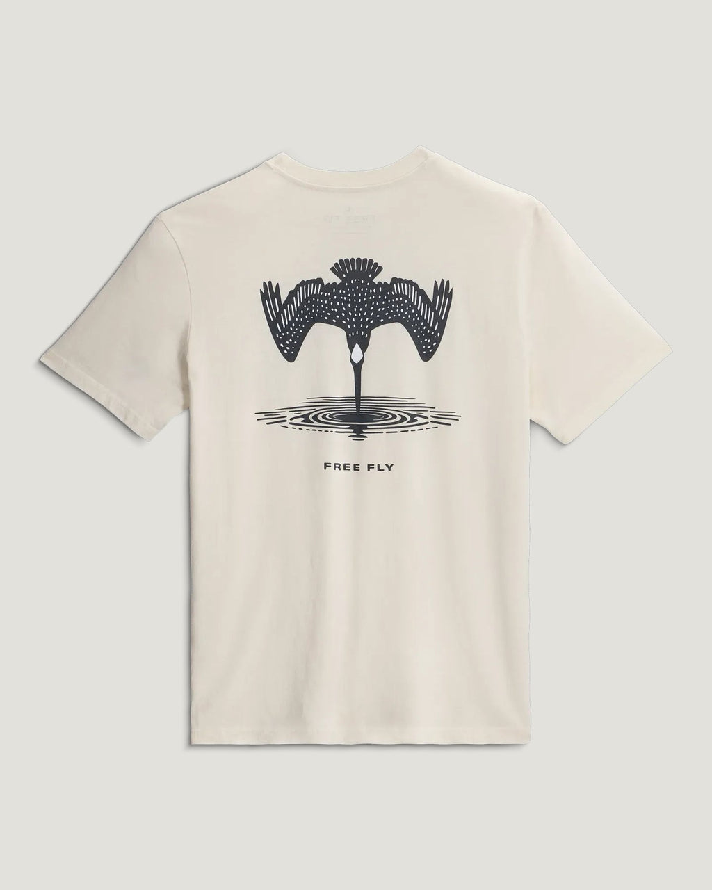Free Fly Dive Bomb Pocket Tee-Ocean Mist