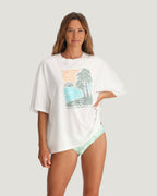 Free Fly Wish You Were Here Tee-Bright White