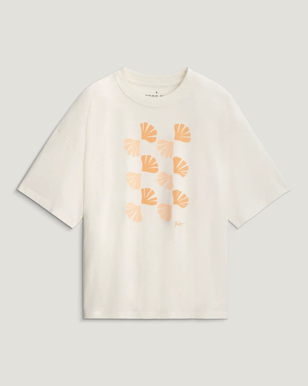 Free Fly Sea Scallop Tee-Heather Sea Salt