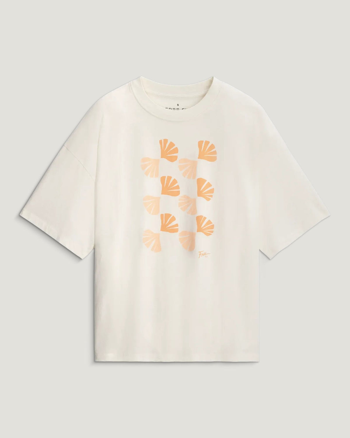 Free Fly Sea Scallop Tee-Heather Sea Salt